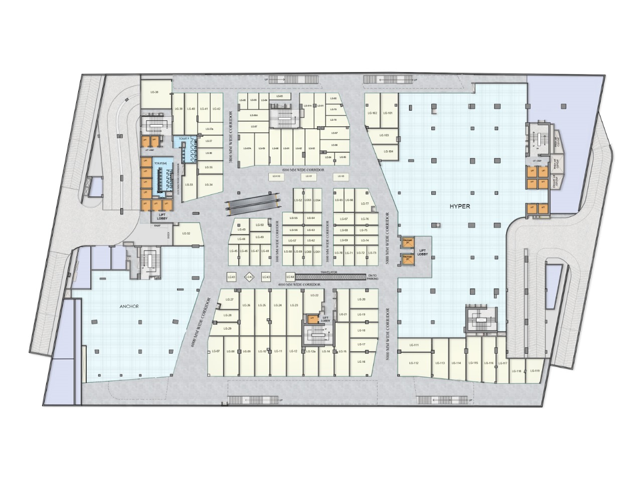 trehan iris greater noida floor plan